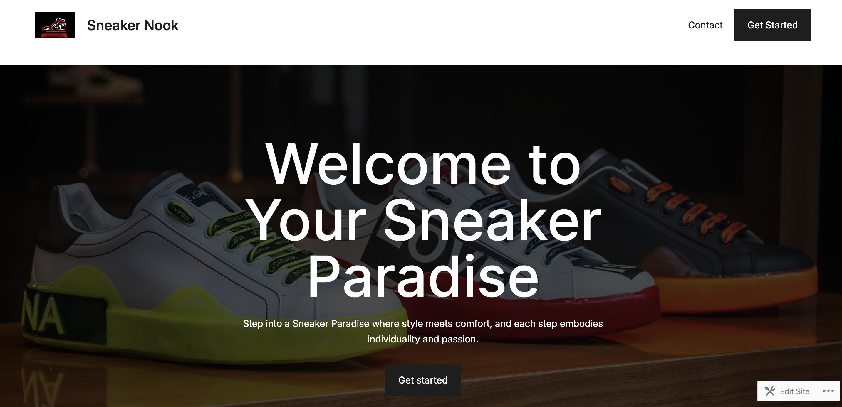 Sneaker Nook Website